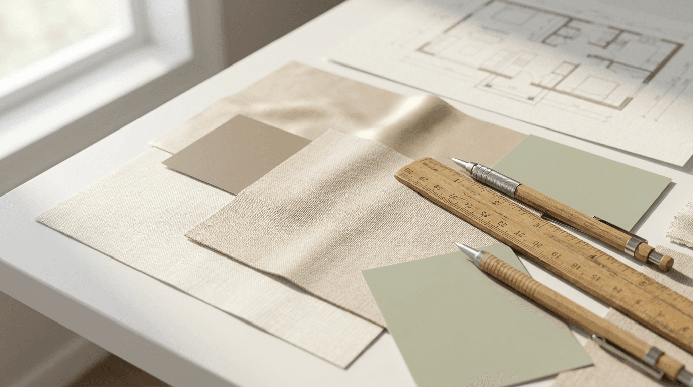 Brand development mood board